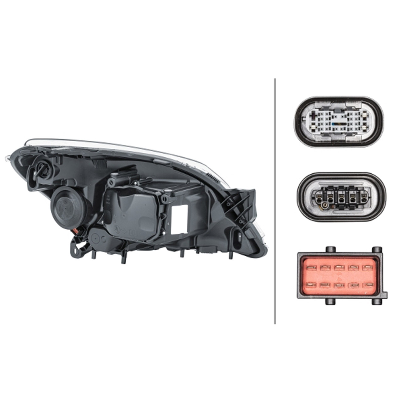 HELLA 1ZS008710-311 XENON Frontscheinwerfer Scheinwerfer OPEL Astra H links