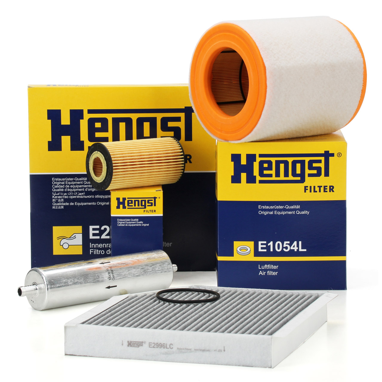 HENGST Filter-Set 4-tlg AUDI A6 (C7) A7 (4G) 3.0 TDI 190/211/218/272 PS