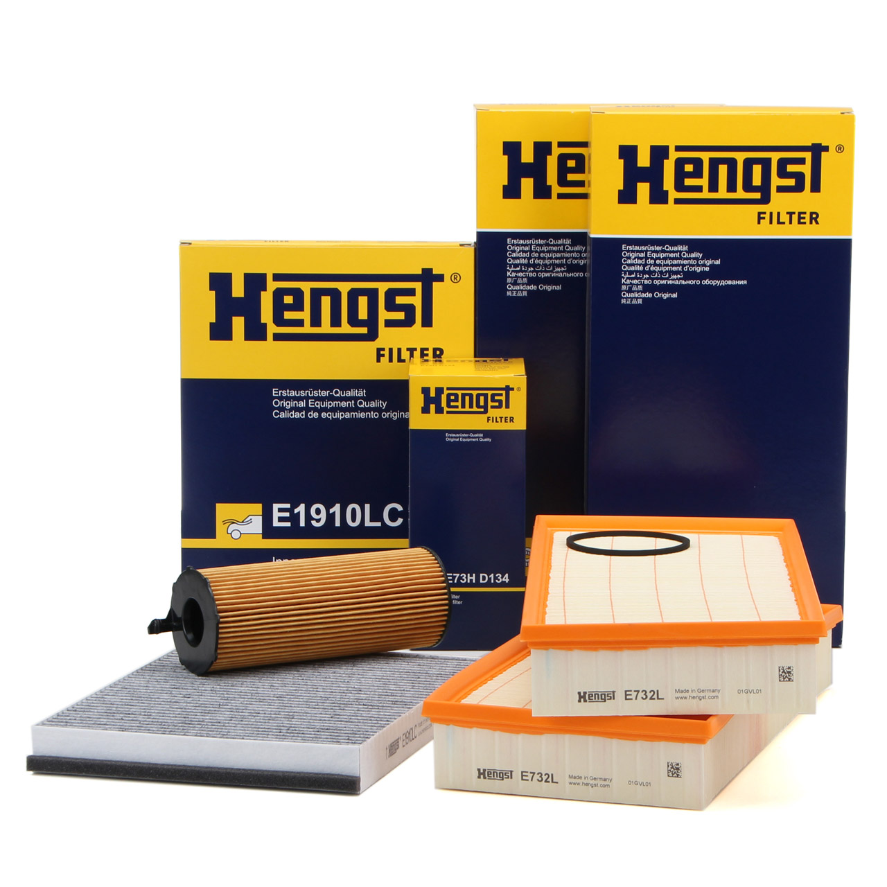HENGST Filter-Set AUDI Q7 (4LB) 4.2 TDI quattro 326 PS