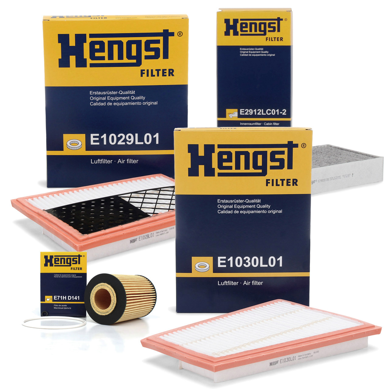 HENGST Filter-Set für MERCEDES-BENZ X164 W164 W251 V251 280/320/350CDI OM642