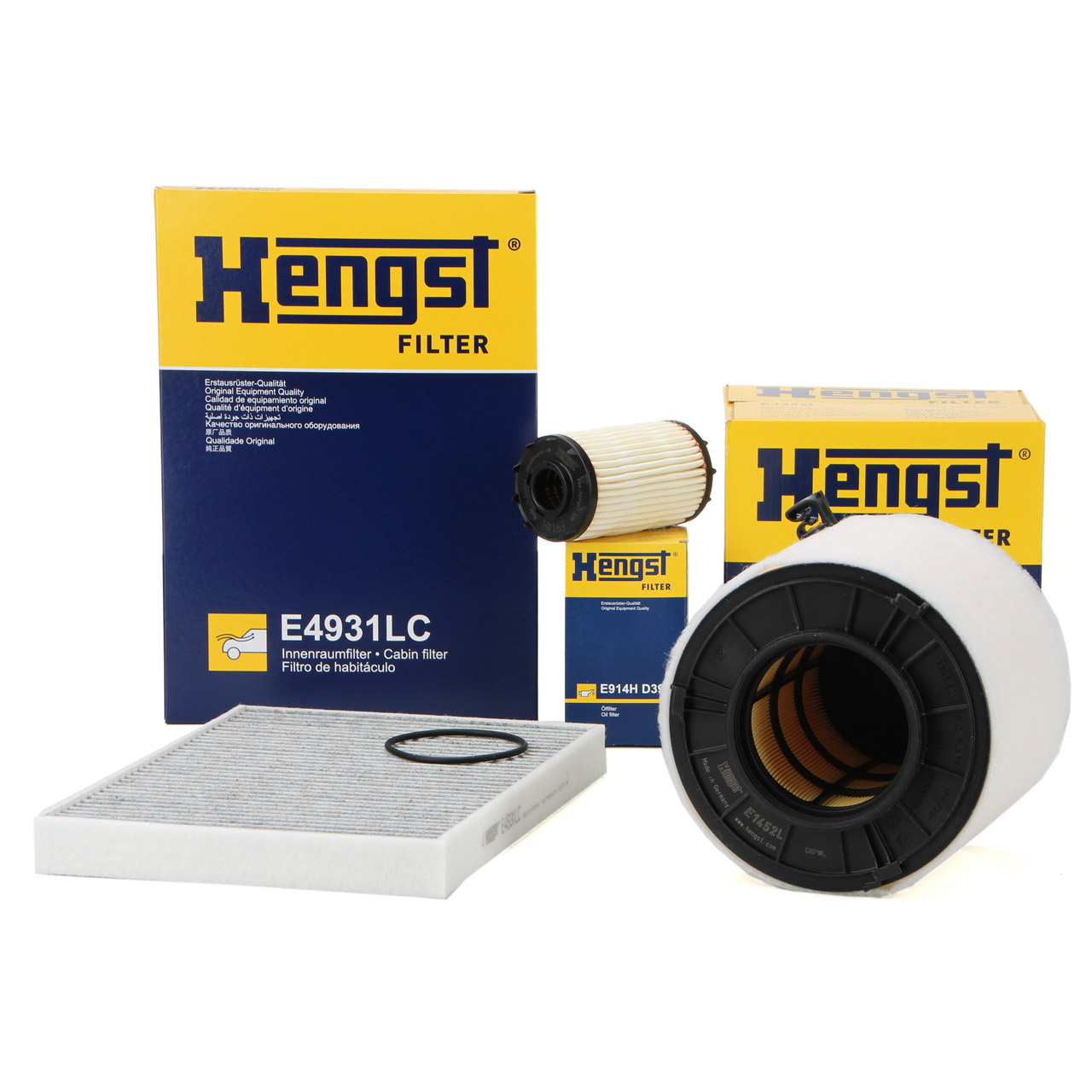 HENGST Filter-Set AUDI S4 (B9) S5 (F5) SQ5 TFSI (FYB) 354 PS
