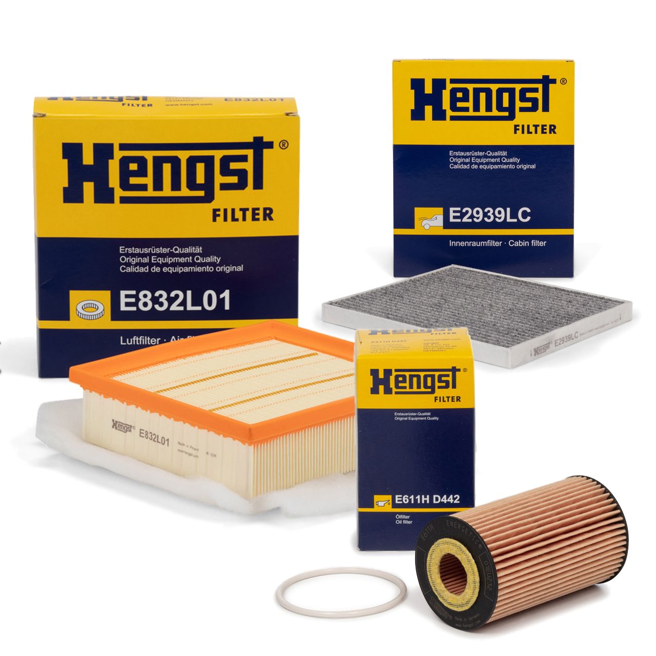 HENGST Filter-Set OPEL Corsa D 1.4 1.6 Turbo / OPC Corsa E 1.4 / 1.6 Turbo / OPC