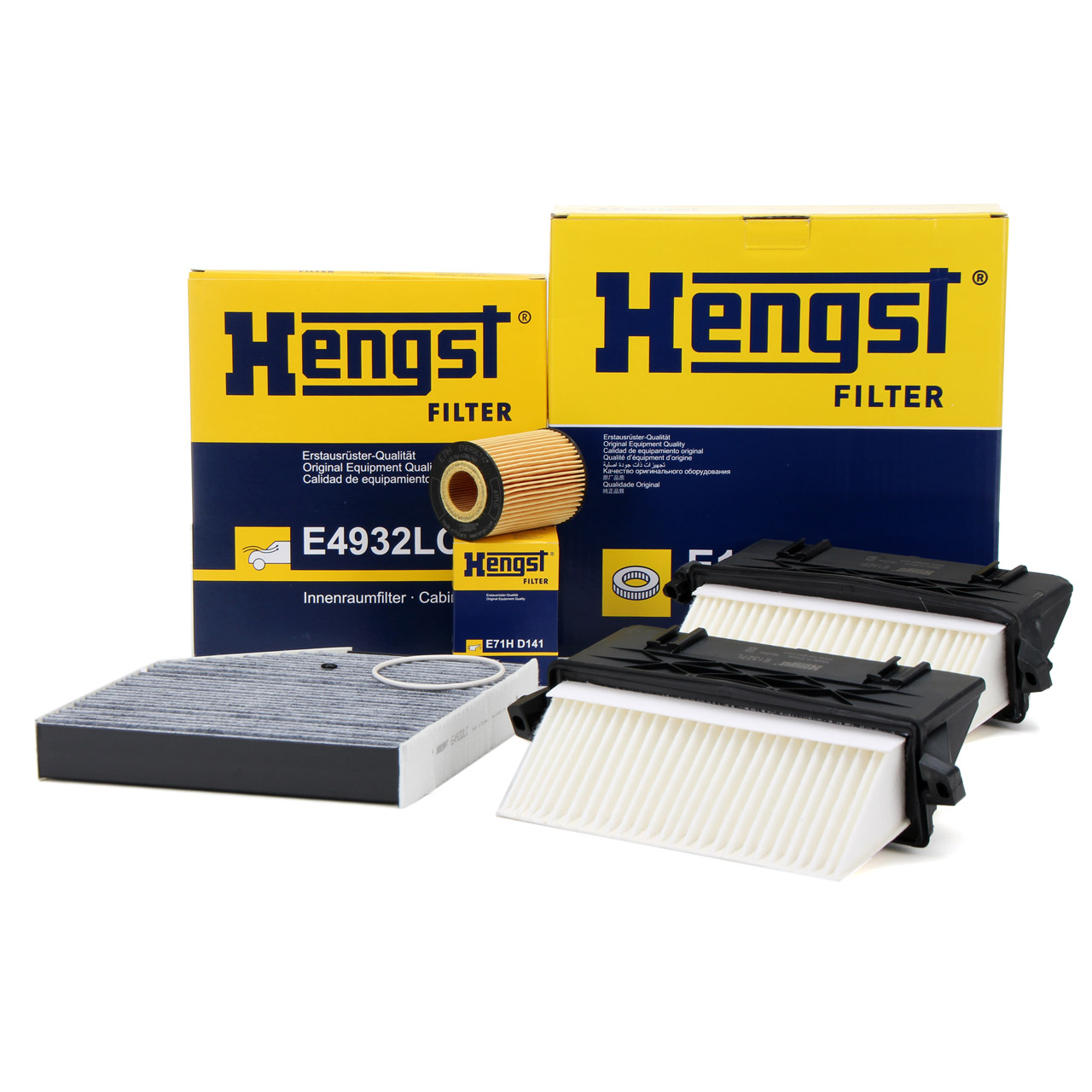 HENGST Filter-Set MERCEDES E-Klasse W213 E 350 d GLC X253 C253 350 d OM642