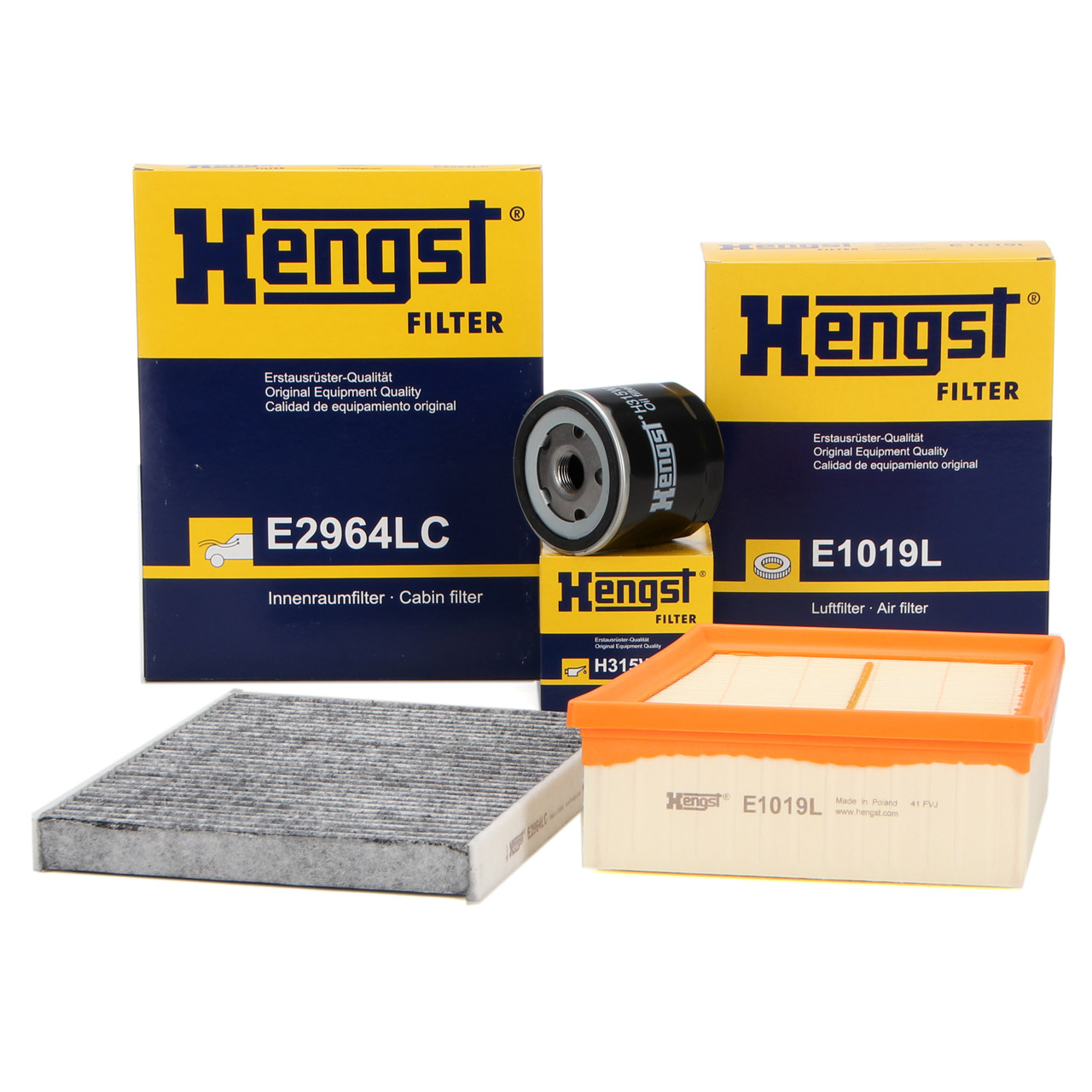 HENGST Filter-Set FORD Fiesta 6 MK6 B-Max EcoSport KA+ 1.25-1.6 / ST 70-200 PS