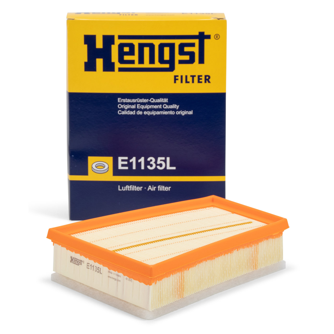 HENGST E1135L Luftfilter MERCEDES Citan 415 RENAULT Grand / Kangoo / Be Bop