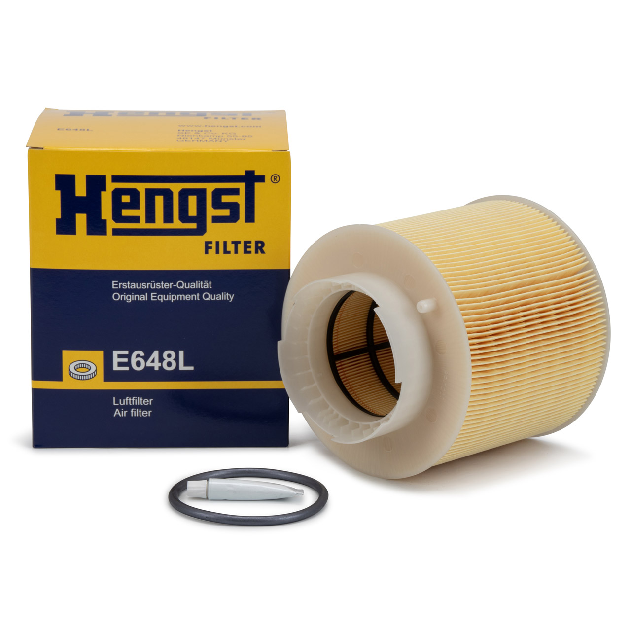 HENGST E648L Luftfilter AUDI A6 C6 2.7 TDI 163-190 PS 3.0 TDI 211-240 PS