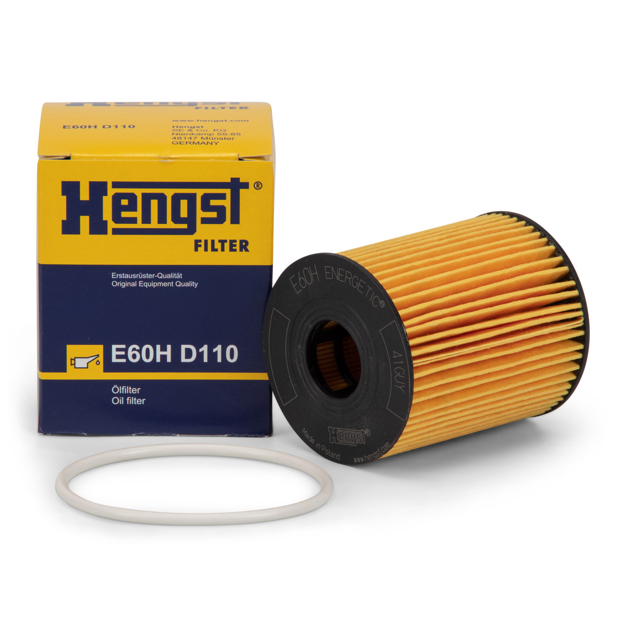 HENGST E60HD110 Ölfilter ABARTH ALFA ROMEO CITROEN FIAT FORD JEEP OPEL PEUGEOT