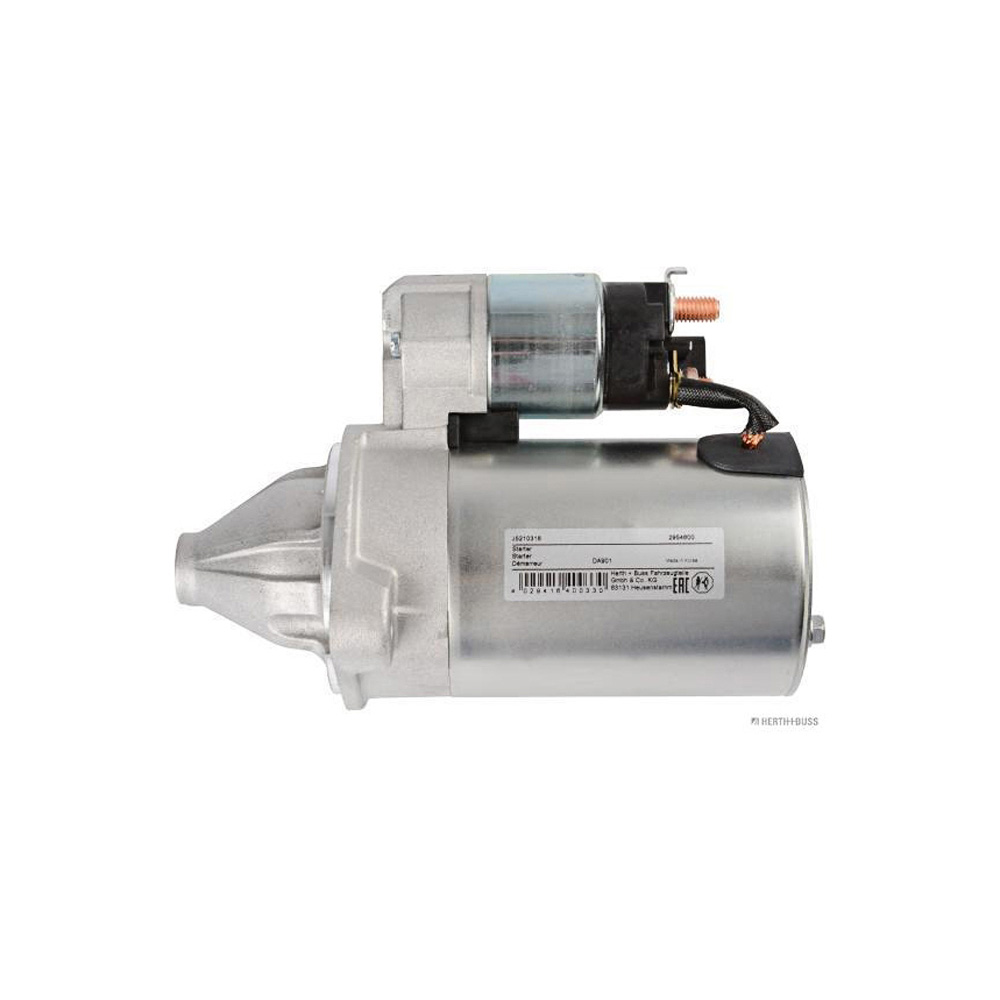 HERTH+BUSS JAKOPARTS Anlasser Starter 12V 0,9 kW HYUNDAI i30 KIA CEE'D 1.4 / MPI 97-101 PS