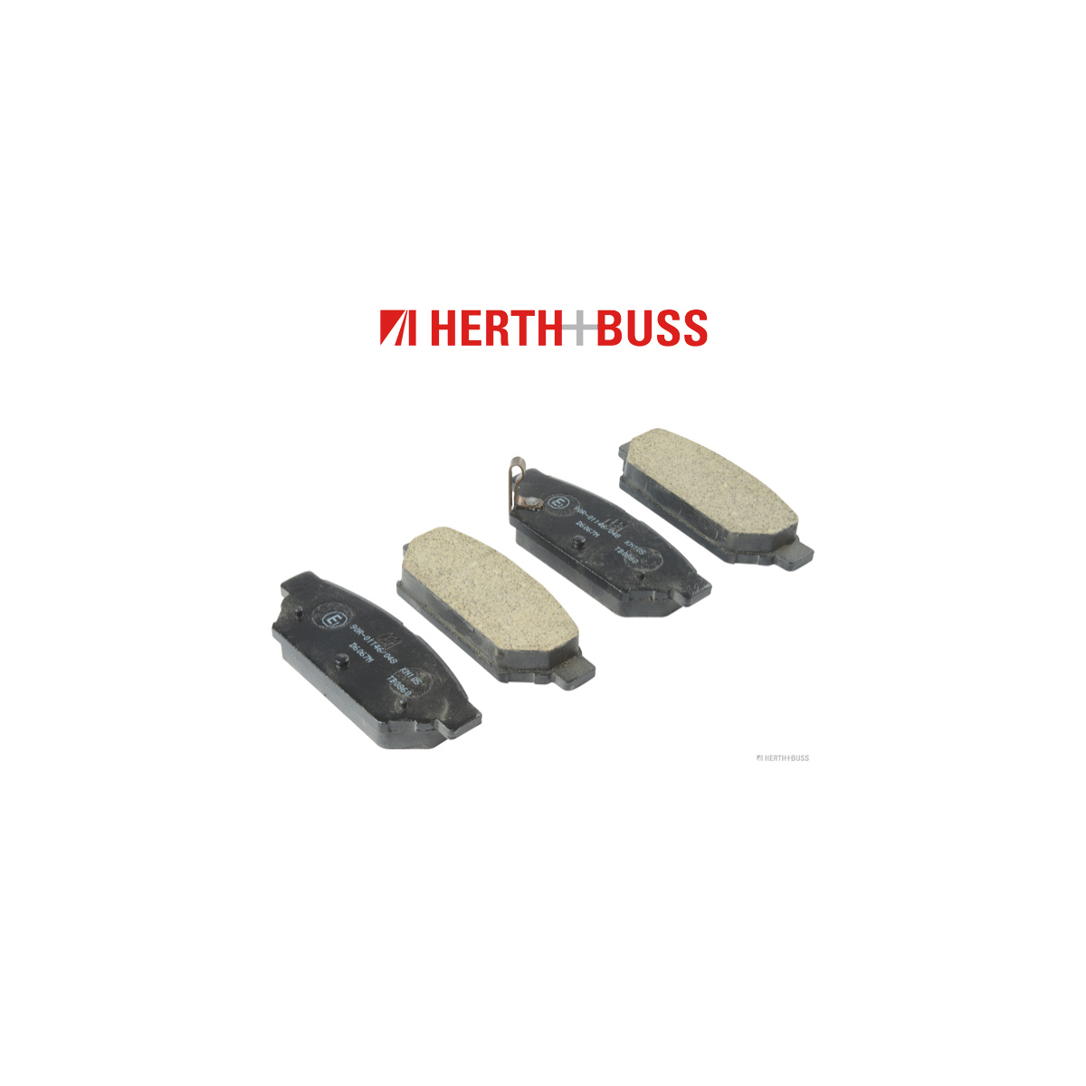 HERTH+BUSS JAKOPARTS Bremsscheiben + Bremsbeläge MITSUBISHI Colt 4 Lancer 5 hinten