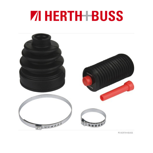 HERTH+BUSS JAKOPARTS Achsmanschetten Satz NISSAN Qashqai I J10 vorne links