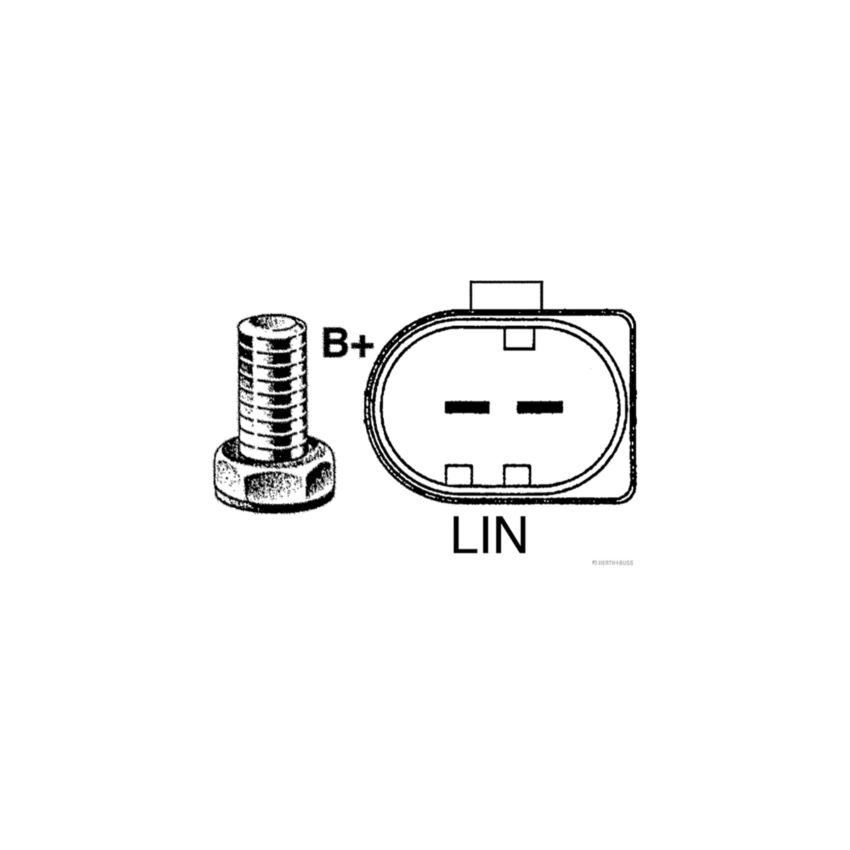 HERTH+BUSS JAKOPARTS Lichtmaschine Generator 14V 80A TOYOTA Aygo (B4) Yaris (P21) 1.0