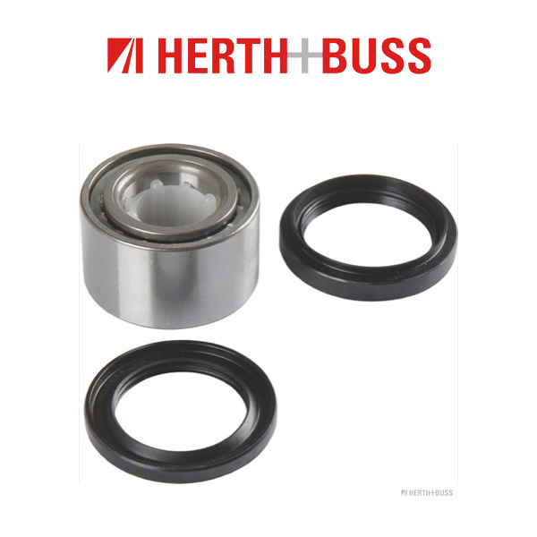 HERTH+BUSS JAKOPARTS Radlager Satz SUBARU Libero E10 E12 1.2 i 4WD 54 PS bis 02.2000 vorne