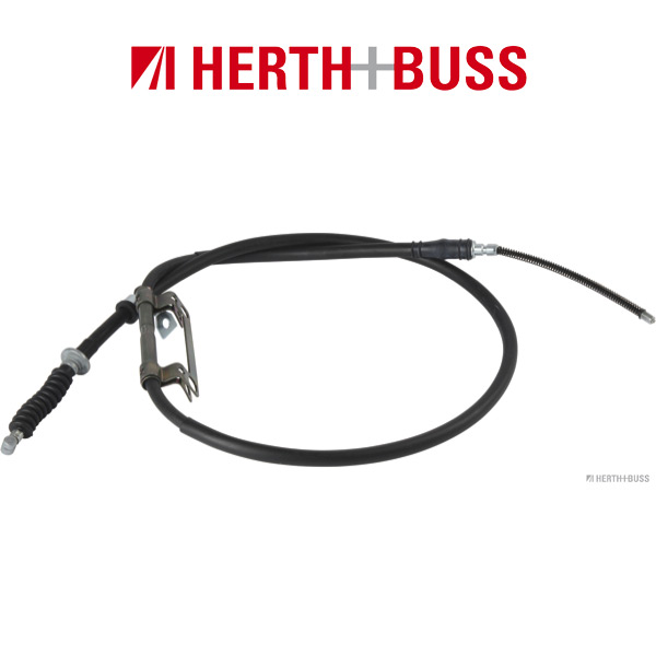 HERTH+BUSS JAKOPARTS Bremsseil für KIA SHUMA (FB) ohne ABS hinten rechts