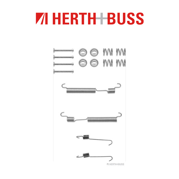 HERTH+BUSS JAKOPARTS Bremsbacken Zubehörsatz für HYUNDAI ACCENT 2-11.2005 hinten