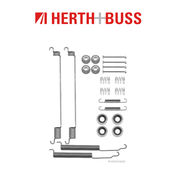 HERTH+BUSS JAKOPARTS Bremsbacken Zubehörsatz für NISSAN PATROL III/1 + 2 hinten