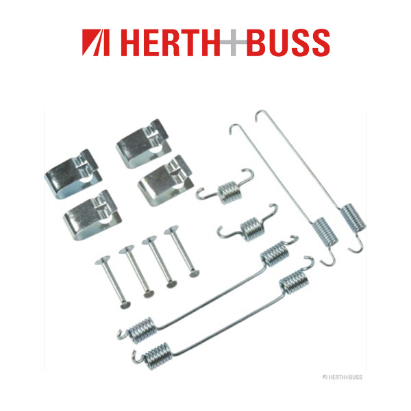 HERTH+BUSS JAKOPARTS Bremsbacken Zubehörsatz für NISSAN PIXO SUZUKI ALTO hinten