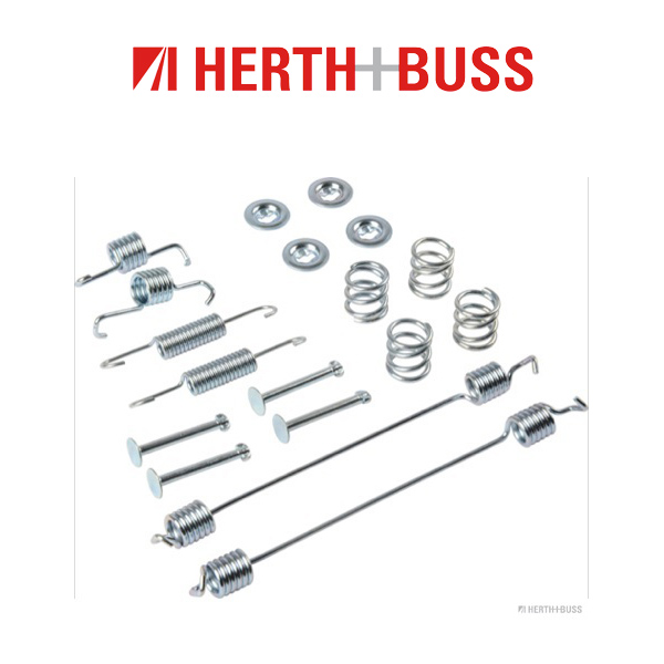 HERTH+BUSS JAKOPARTS Bremsbacken Zubehörsatz für NISSAN MICRA IV NOTE hinten