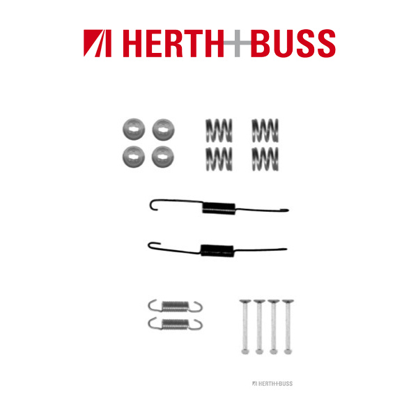 HERTH+BUSS JAKOPARTS Bremsbacken Zubehörsatz für TOYOTA YARIS (P9) 69 PS hinten