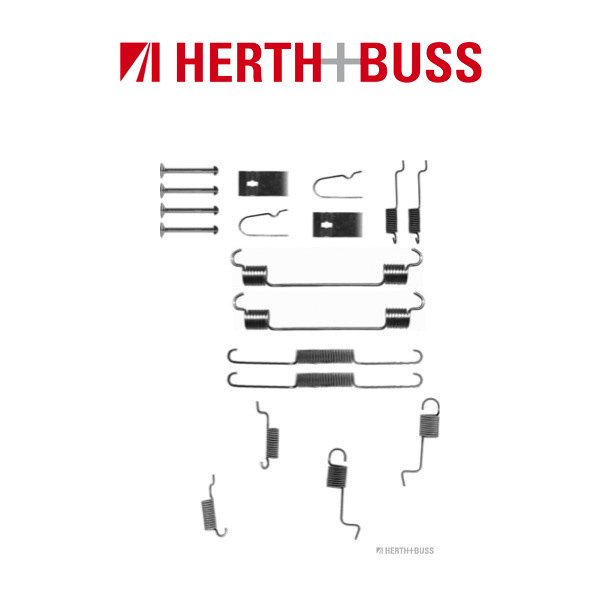 HERTH+BUSS JAKOPARTS Bremsbacken Zubehör für MAZDA 323 C/F/P/S IV V MX-3 hinten