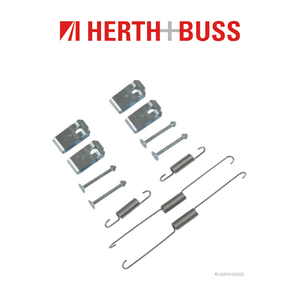 HERTH+BUSS JAKOPARTS Bremsbacken Zubehörsatz ISUZU D-Max 2 MITSUBISHI L 200 hinten