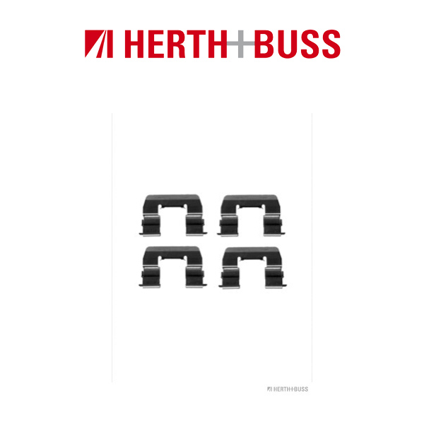 HERTH+BUSS JAKOPARTS Bremsbeläge Zubehörsatz für HYUNDAI ATOS (MX) 1.0 i 54 PS