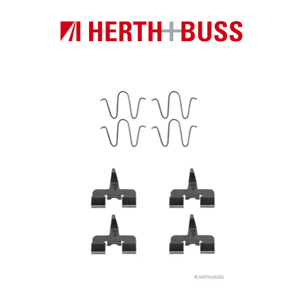 HERTH+BUSS JAKOPARTS Bremsbeläge Zubehörsatz MAZDA MX-5 II (NB) hinten