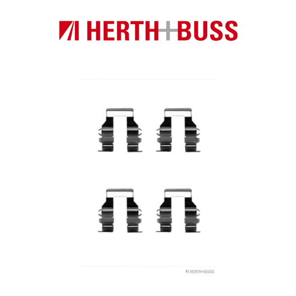 HERTH+BUSS JAKOPARTS Bremsbeläge Zubehörsatz für HYUNDAI KIA MITSUBISHI hinten
