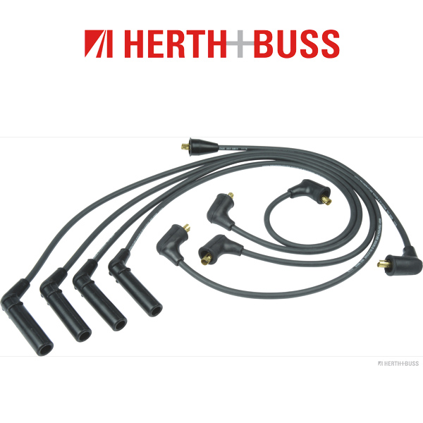 HERTH+BUSS JAKOPARTS Zündkabelsatz für HYUNDAI LANTRA I PONY MITSUBISHI COLT II