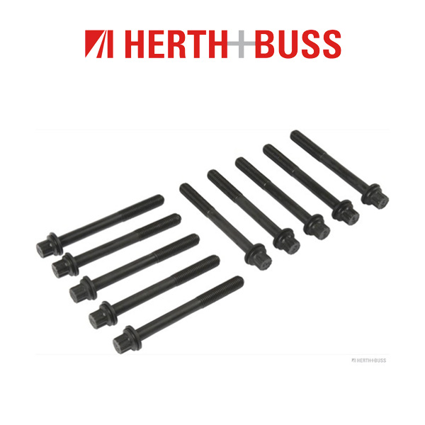 10x HERTH+BUSS JAKOPARTS Zylinderkopfschrauben KIA Rio (DC) 1.3 75 / 82 PS