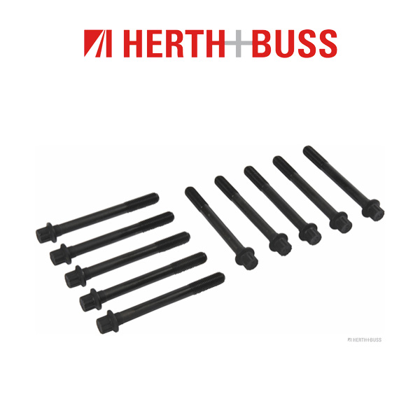 10x HERTH+BUSS JAKOPARTS Zylinderkopfschrauben für KIA Sephia MAZDA 121 323 MX-3