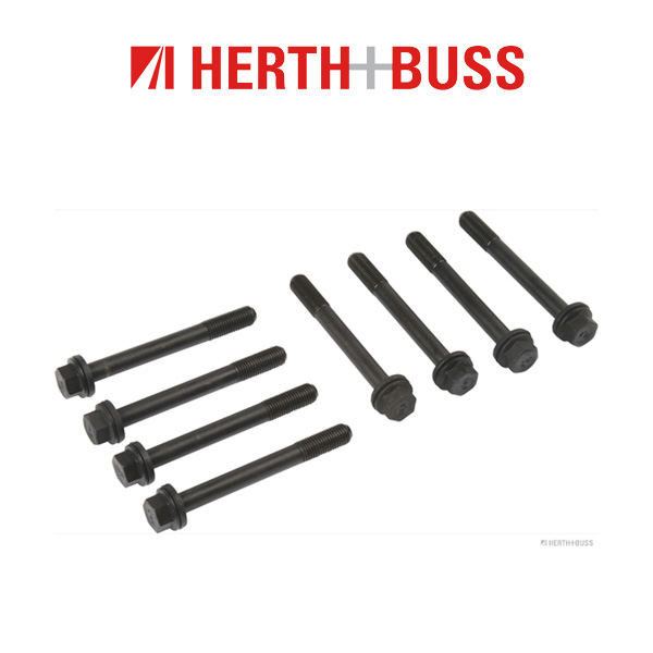 8x HERTH+BUSS JAKOPARTS Zylinderkopfschrauben für DAIHATSU CUORE III IV MOVE 0.8