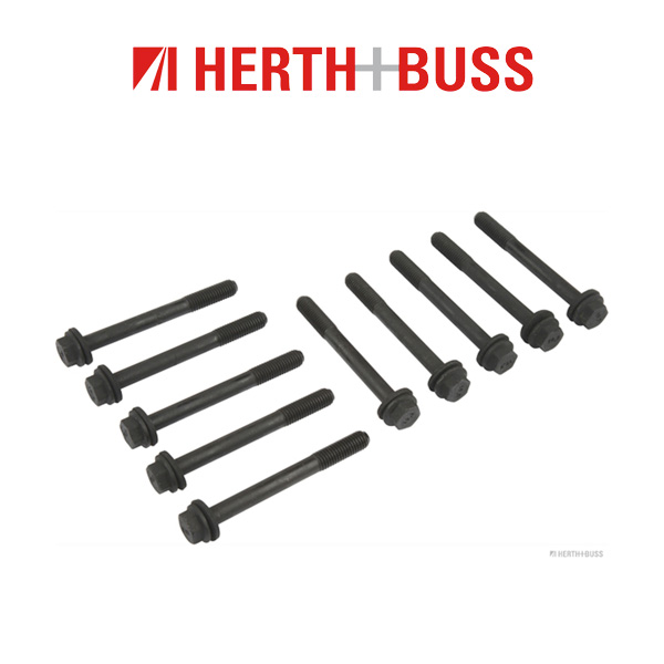 10x HERTH+BUSS JAKOPARTS Zylinderkopfschrauben SUZUKI Alto Samurai Swift Vitara