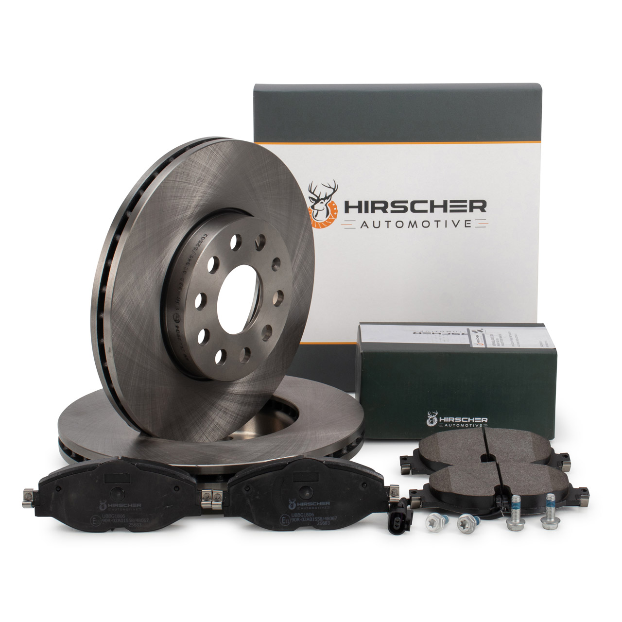 HIRSCHER Bremsen Sets - UBSM1804, UBBG1806 