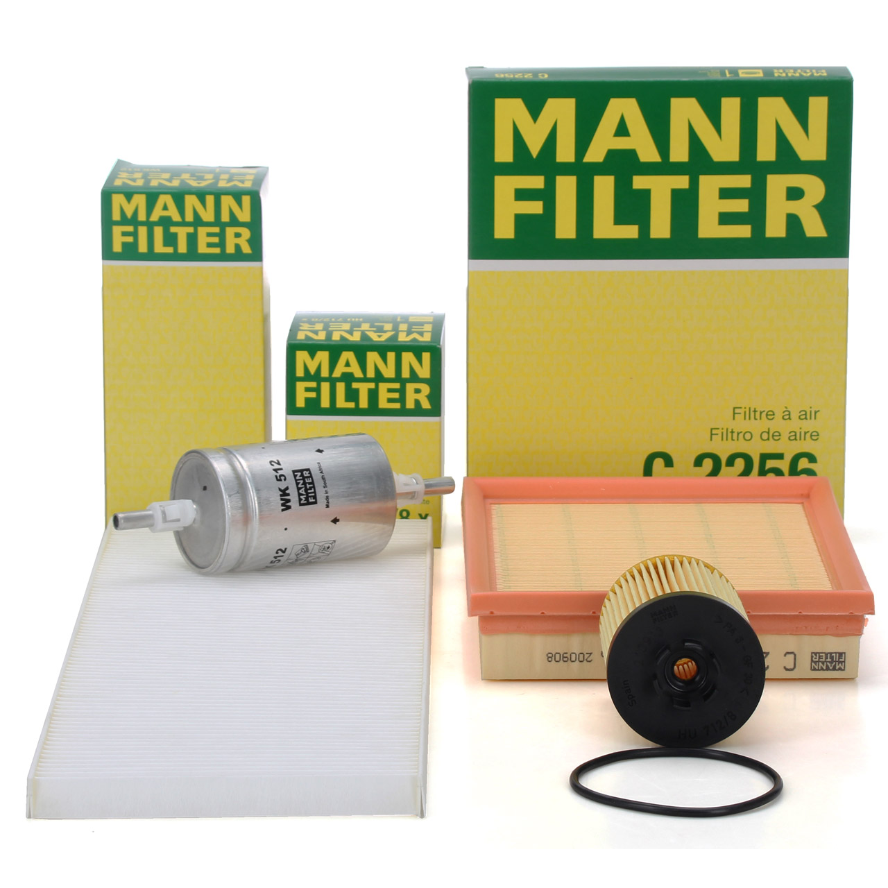 Filter-Set 4-tlg für OPEL CORSA B 1.0i 12V 54 PS + 1.2i 16V 65 PS mit Klimaanlage