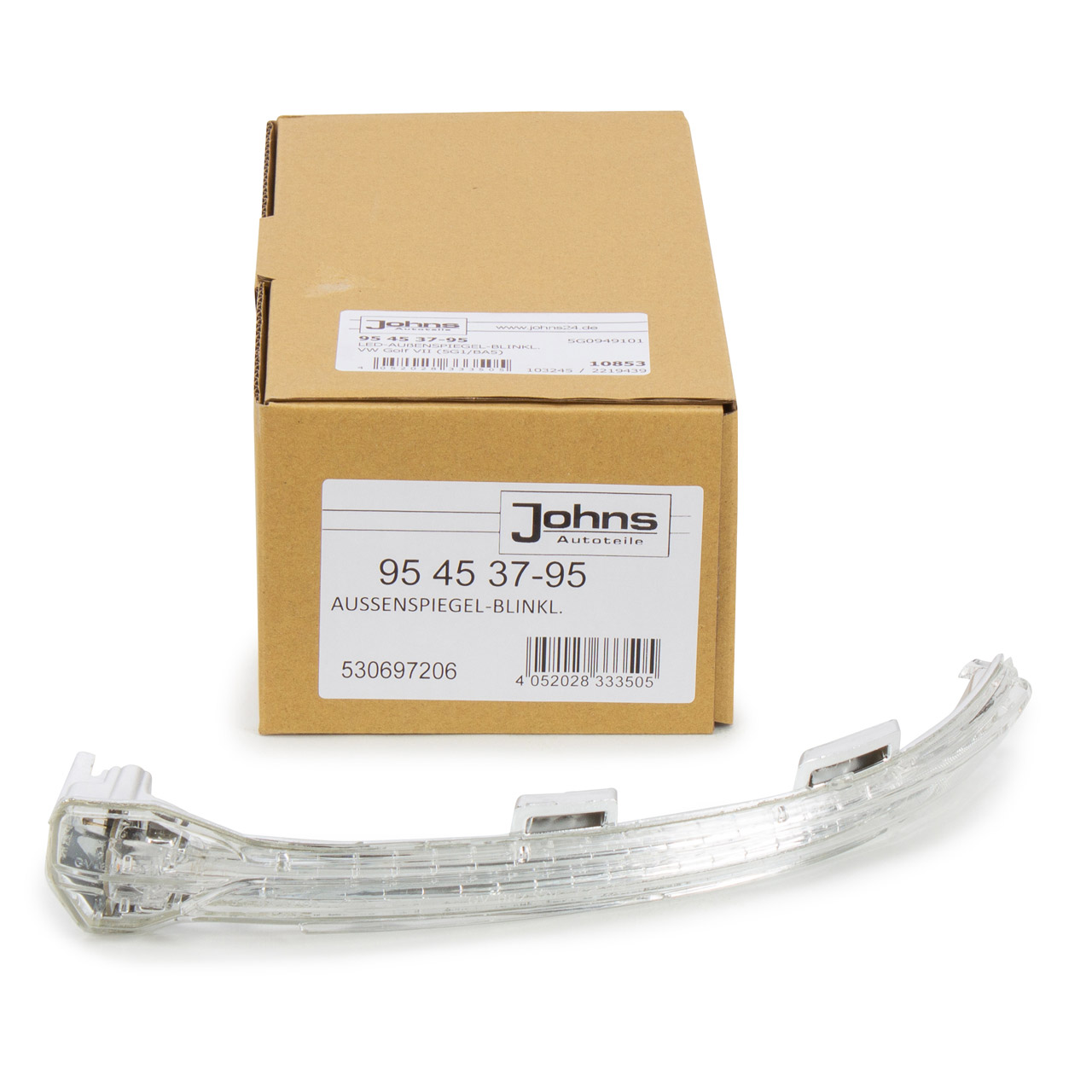 JOHNS 95453795 LED Blinkleuchte Außenspiegel VW Golf 7 Touran 5T vorne links 5G0949101B