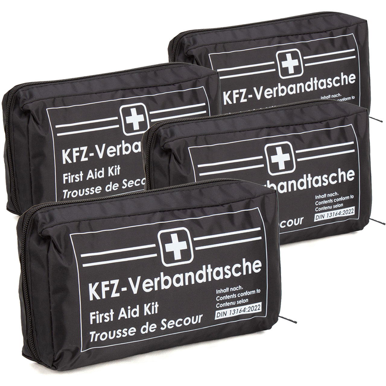 KFZ-Verbandtasche, erste Hilfe Verbandskasten mit 42 Teilen