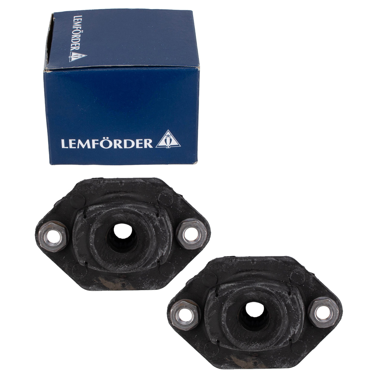 2x LEMFÖRDER 3539801 Federbeinlager Domlager BMW E87 E81/82/88 E90/91/92/93 hinten unten