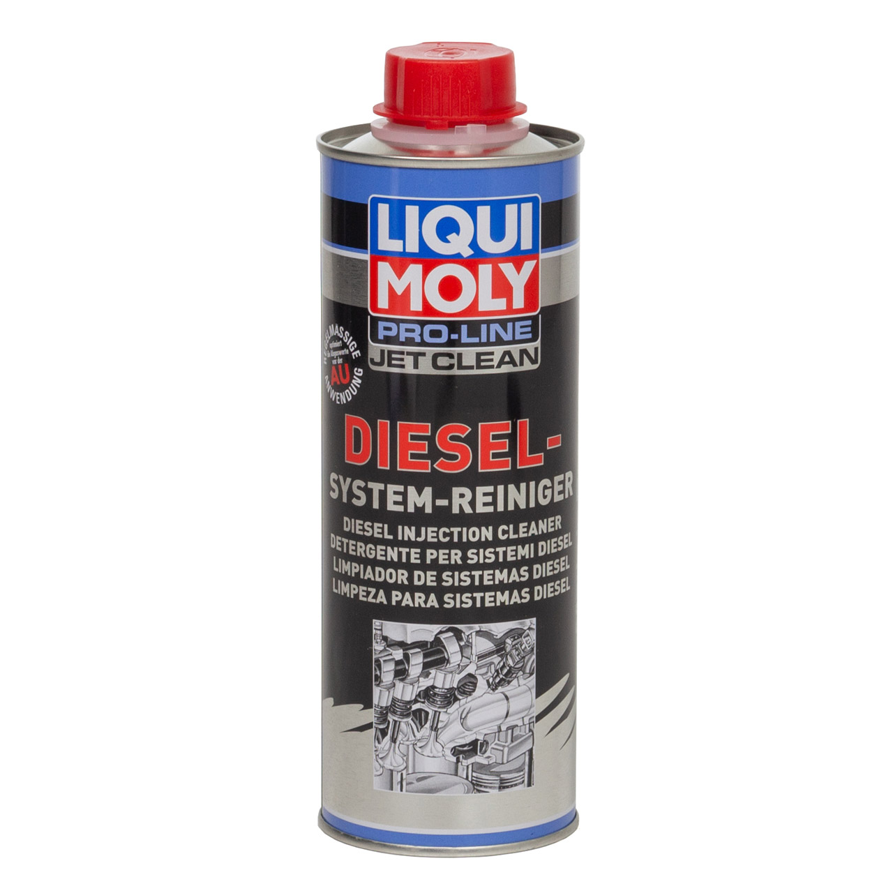 2x 500ml LIQUI MOLY 5154 Pro Line JET CLEAN Diesel System Reiniger Dose