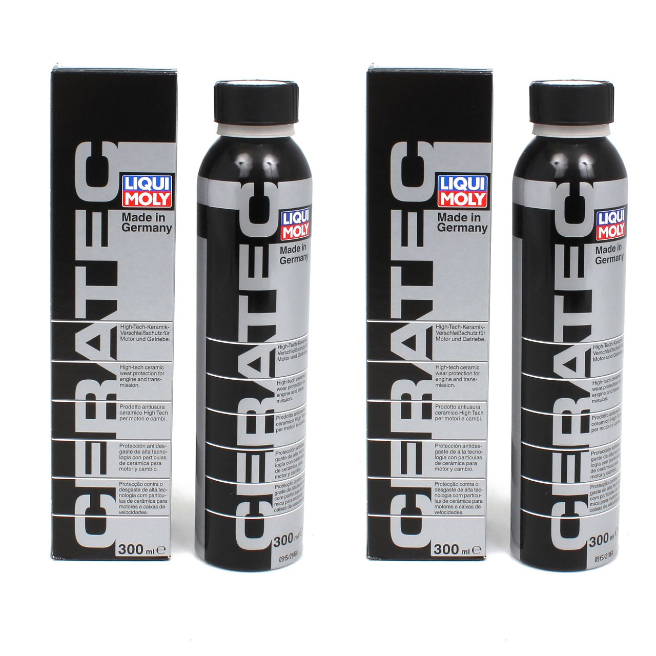 2x 300ml LIQUI MOLY 3721 CeraTec Keramik Verschleißschutz Öl Additiv Ceratec