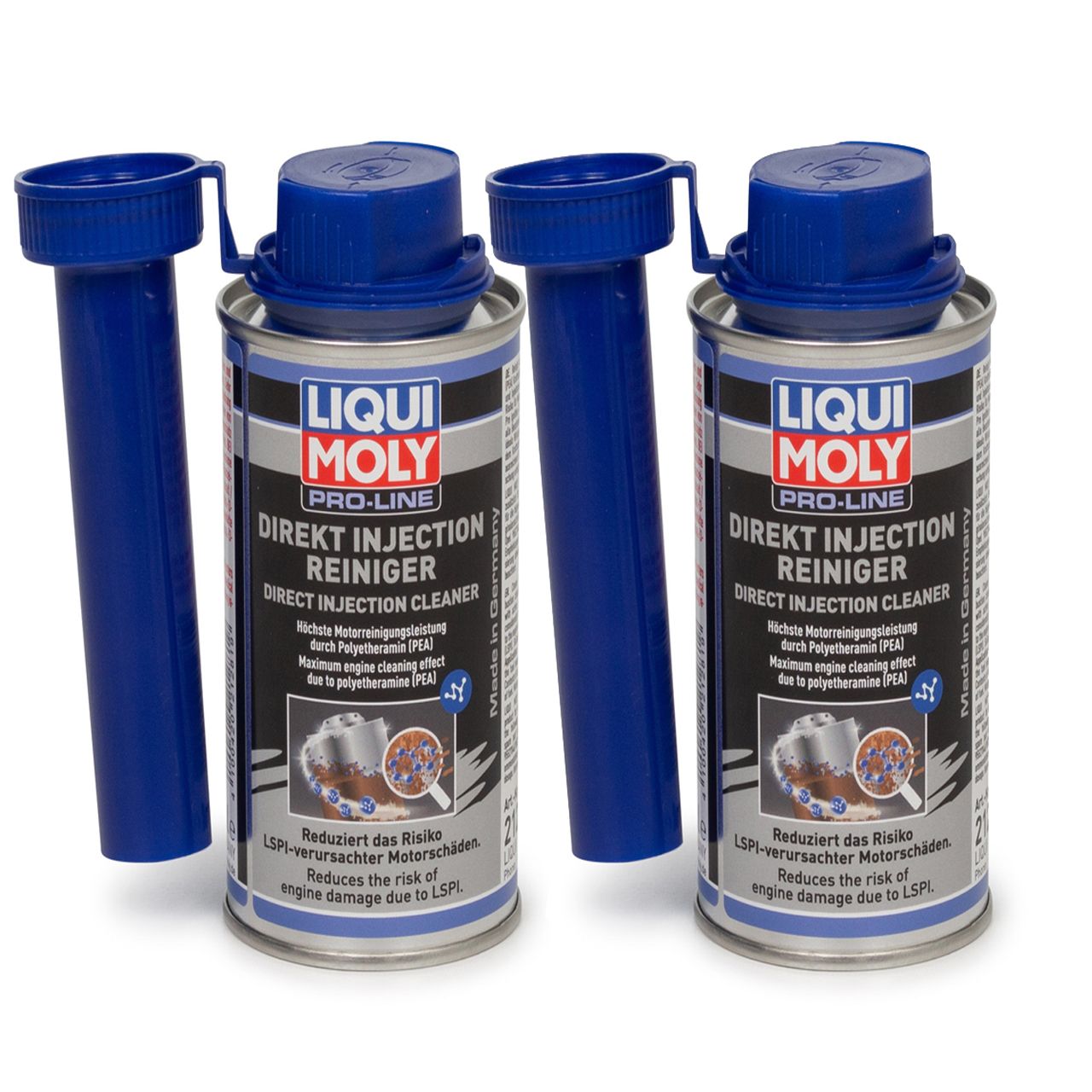 2x 120ml LIQUI MOLY 21281 PRO LINE DIREKT INJECTION REINIGER Additiv für Benziner