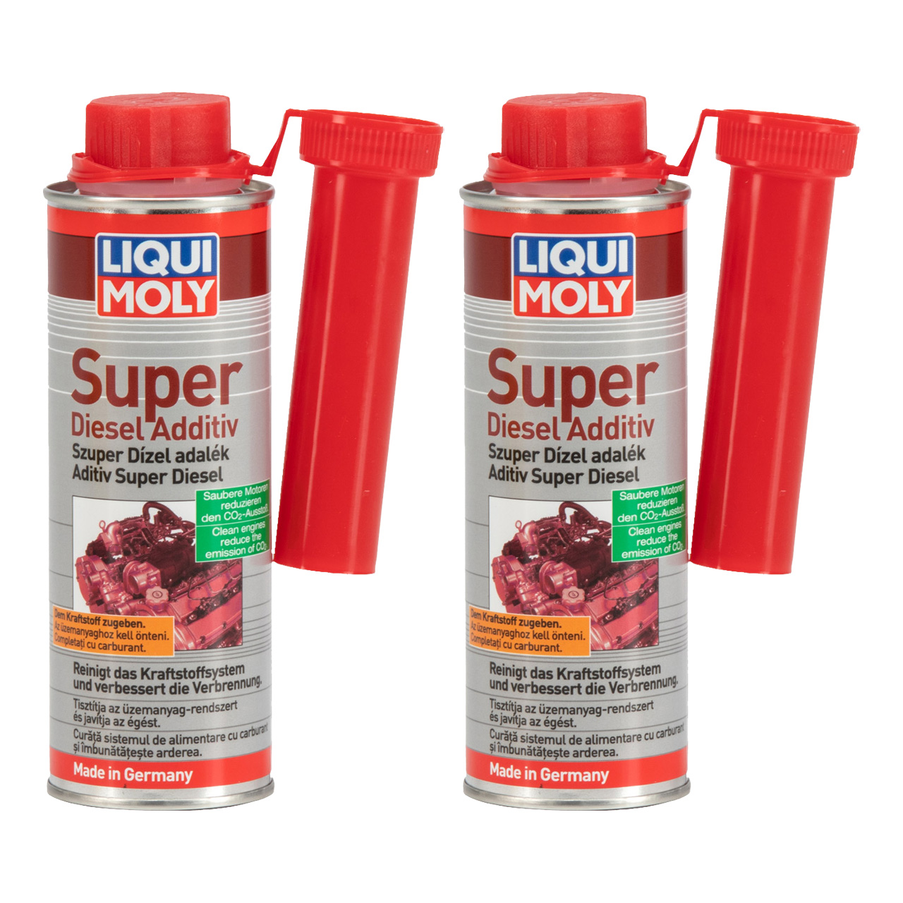 LIQUI MOLY 8379 Super Diesel Additiv Dieselzusatz Dieselkraftstoff 2x 250ml