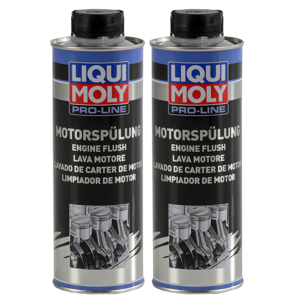 Liqui Moly Motorspülung Motorreiniger 3x 500ml Öl Additiv Benziner