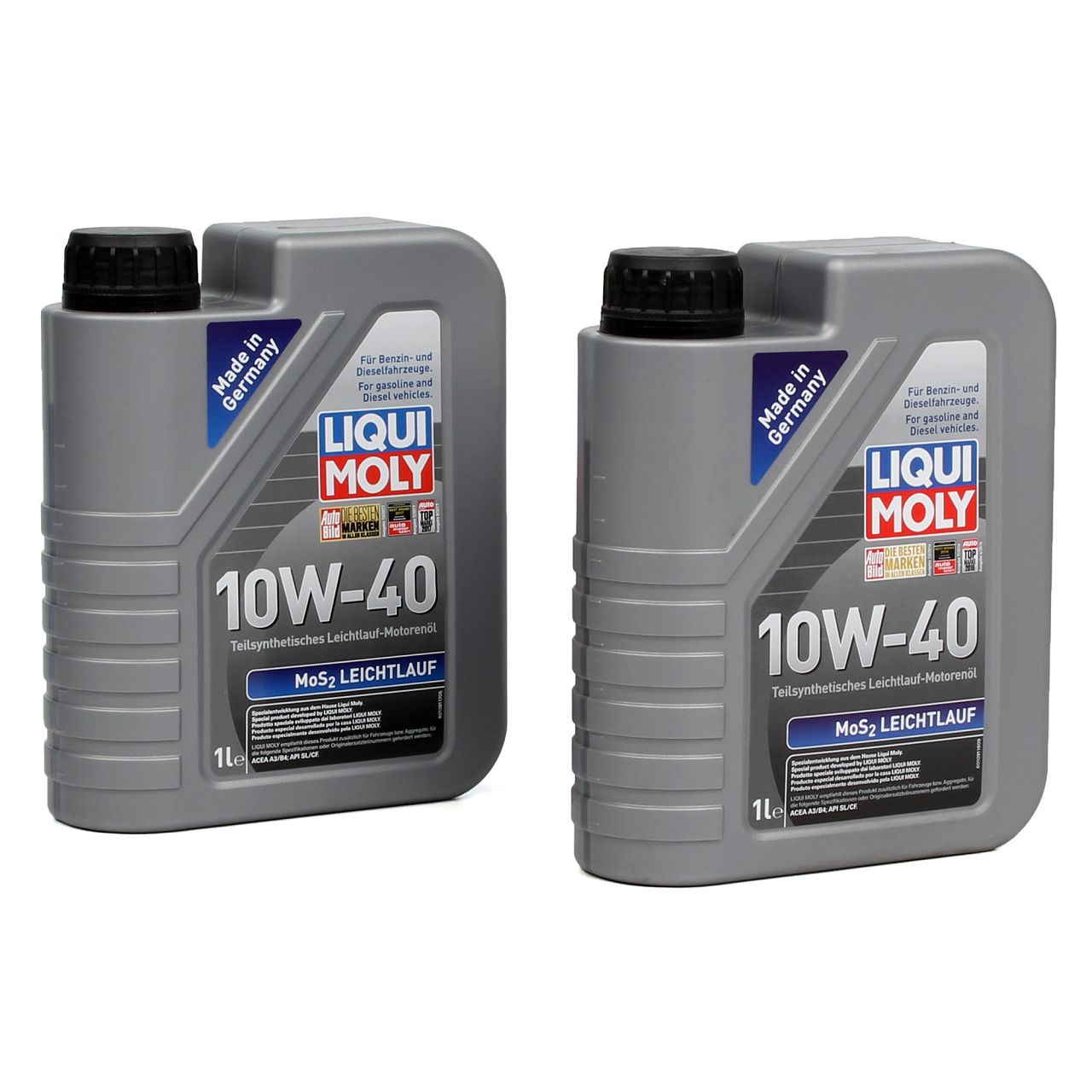 LIQUI MOLY Motoröl Öl MoS2 LEICHTLAUF 10W40 10W-40 2L 2Liter 1091