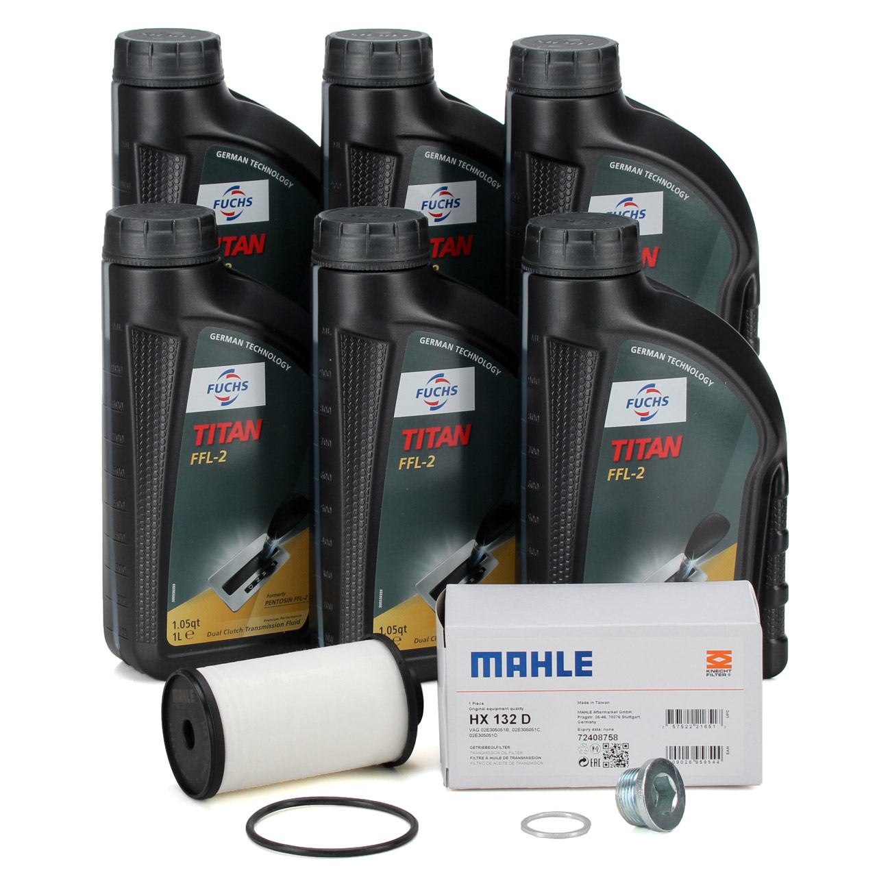 MAHLE Automatikgetriebe Ölwechsel-Sets - HX 132D, 602016157, 257.837.011,  34.980.100 