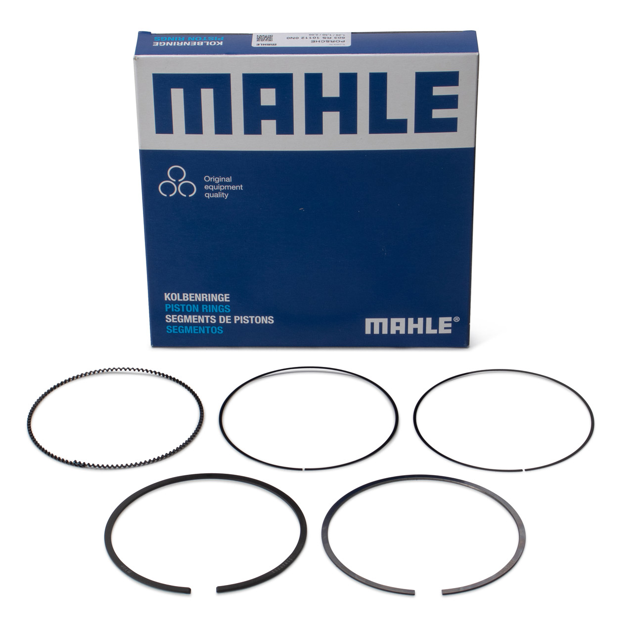 MAHLE 503RS101120N0 Kolbenringsatz PORSCHE 997 991 3.8 Carrera / Turbo 9A110307502