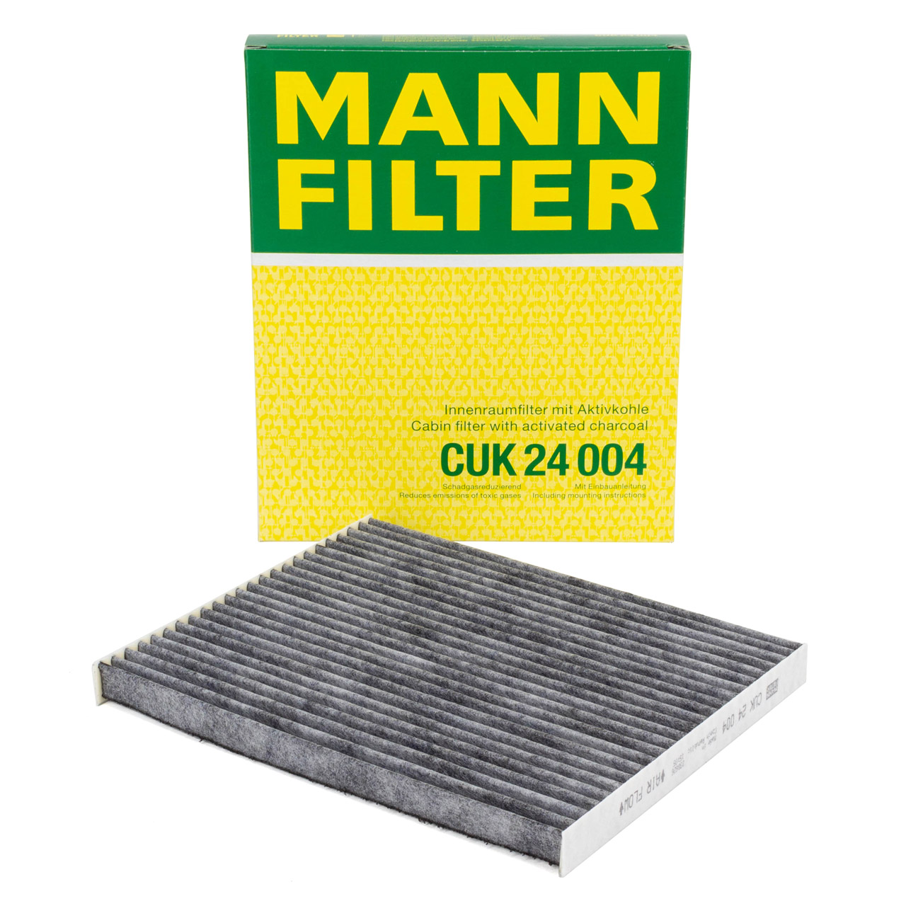 MANN CUK24004 Innenraumfilter Aktivkohlefilter HYUNDAI ix35 Tucson Ioniq KIA Sportage 2 3