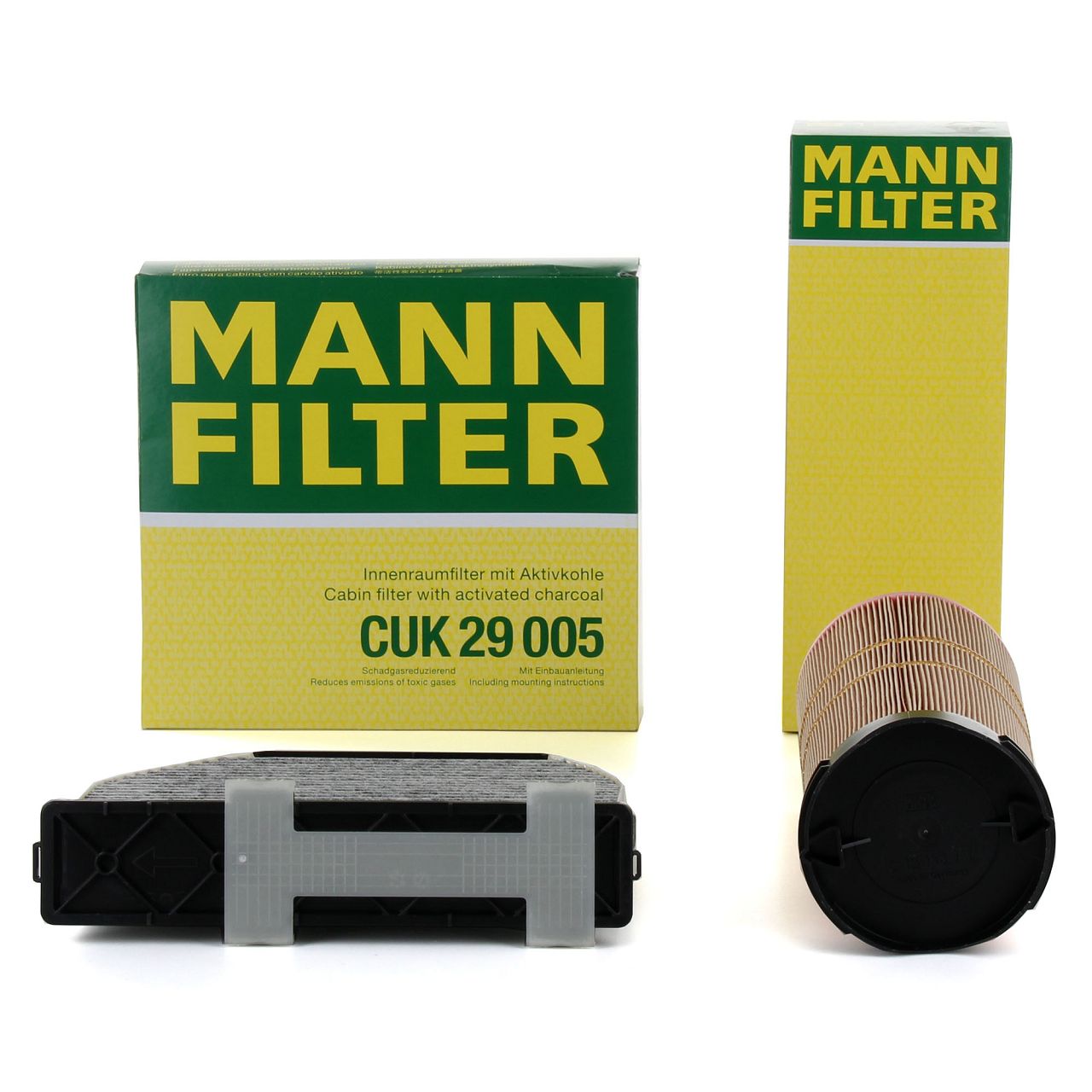 MANN Filter-Set MERCEDES W204 S204 C200/220CDI 136/170 PS OM646