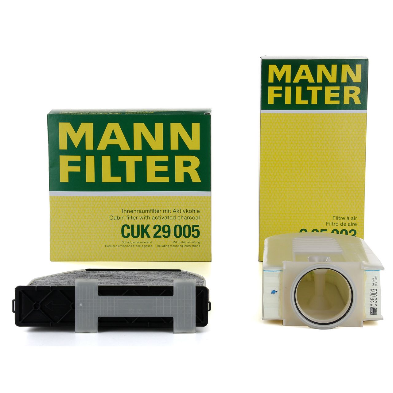 MANN Filter-Set MERCEDES W204 W212 180-250CDI 220/300BlueTEC OM651