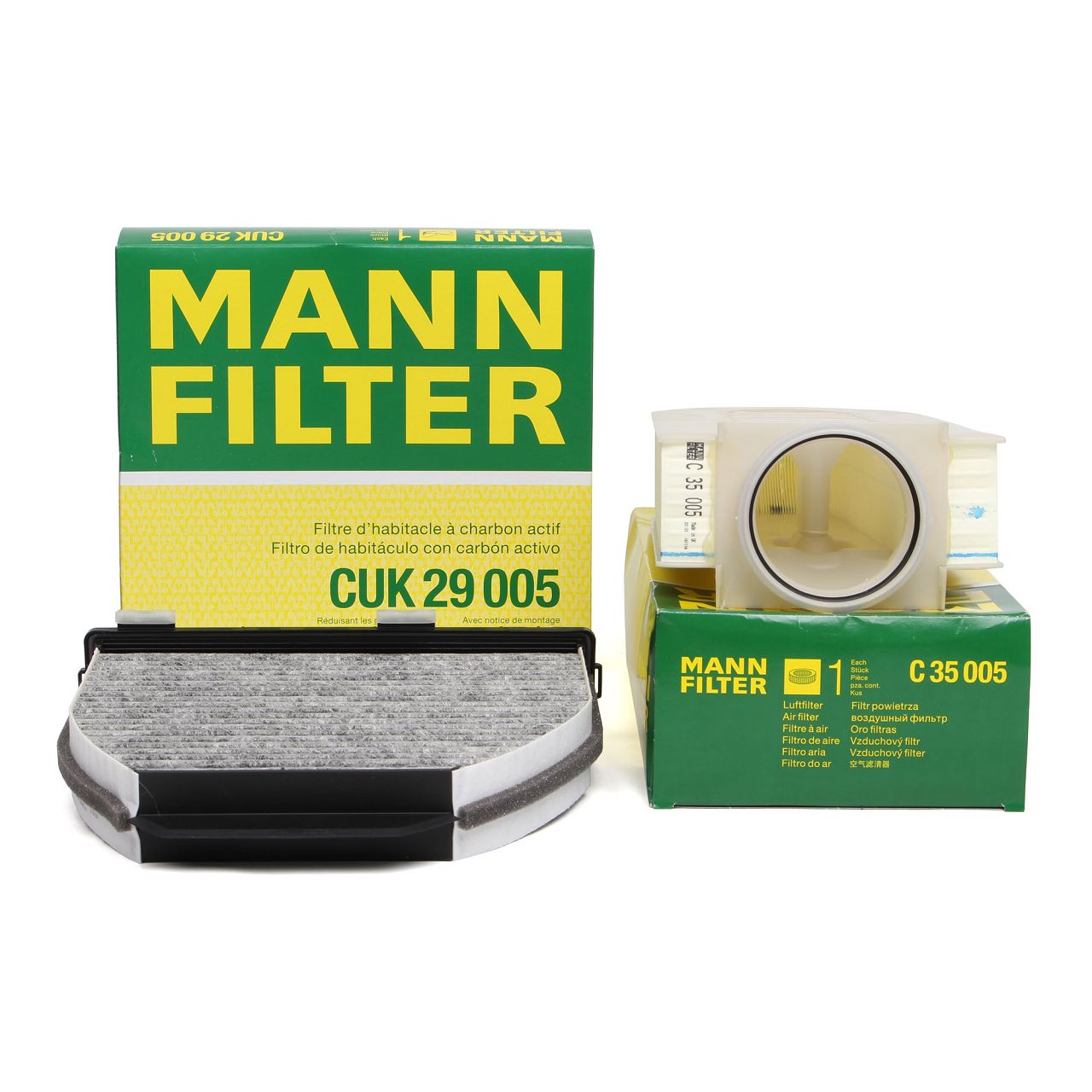 MANN Filter-Set MERCEDES W204 W212 220/250CDI 220-300BlueTEC OM651