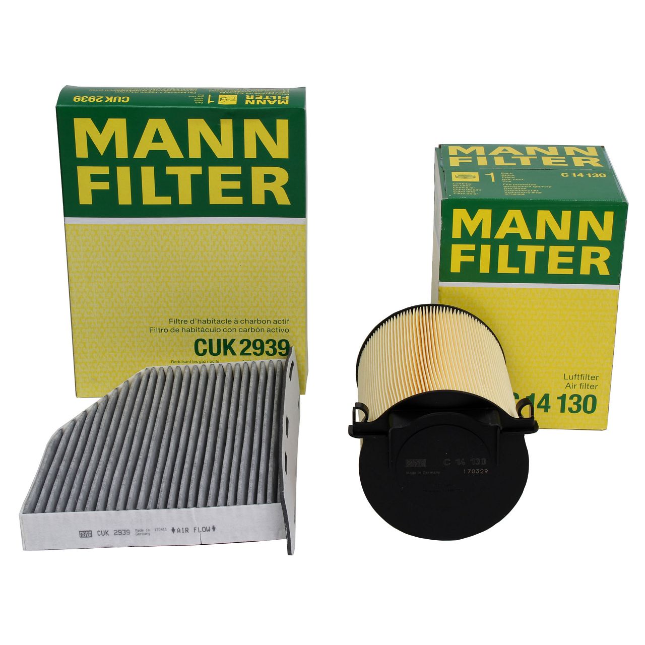 MANN Filter-Set VW Golf 5 6 Passat B6 B7 Tiguan Touran AUDI A3 8P